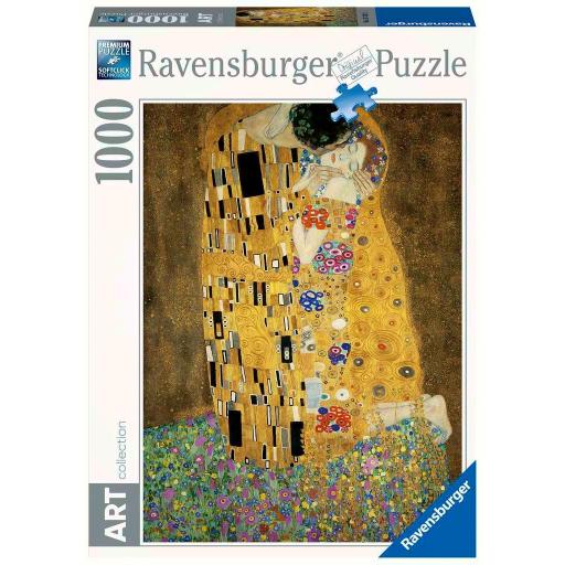 Puzzle de Arte 1000 Piezas Ravensburger 15743 EL BESO DE GUSTAV KLIMT [1]