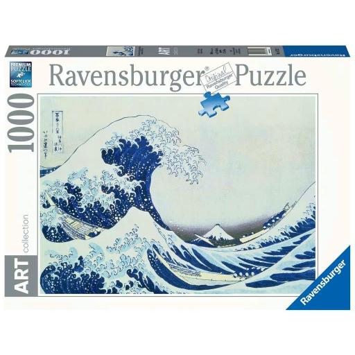 Puzzle de Arte 1000 Piezas Ravensburger 16722 LA GRAN OLA DE KANAGAWA , de Katsushika Hokusai [1]