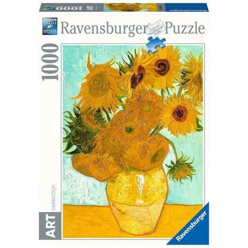 Puzzle de Arte 1000 Piezas Ravensburger 15805 LOS GIRASOLES , de Vincent Van Gogh [1]