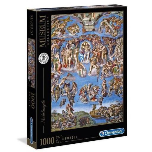 Puzzle de Obras de Arte y Pintura 1000 Piezas Clementoni 39497 EL JUICIO FINAL , de Miguel Angel (Capilla Sixtina, Vaticano) [1]