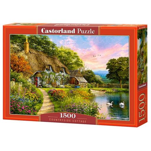 Puzzle de Casas y Cabañas 1500 Piezas Castorland 151998 LA CASA DE CAMPO [1]