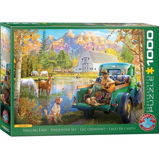 Puzzle Paisajes Estados Unidos 1000 Piezas EuroGraphics 6000-6012 LAGO DE CANTO [1]