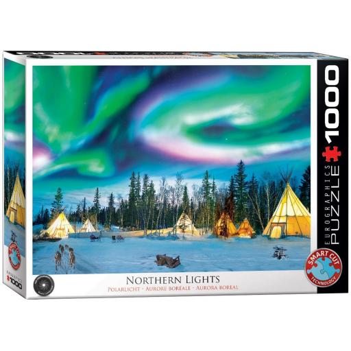 Puzzle Paisajes de Noche 1000 Piezas EuroGraphics 6000-5435 AURORA BOREAL [1]