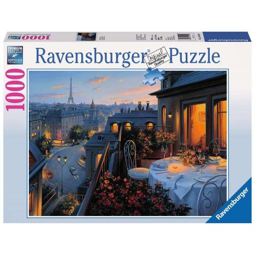 Puzzle de Paris 1000 Piezas Ravensburger 19410 BALCON EN PARIS , de Eugene Lushpin [1]