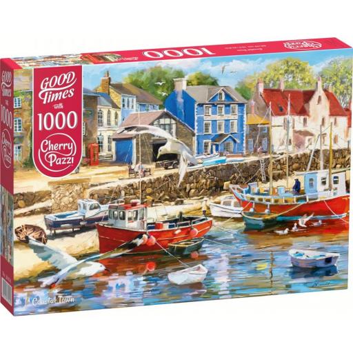 Puzzle 1000 Piezas Cherry Pazzi 30479 PUEBLO COSTERO [1]