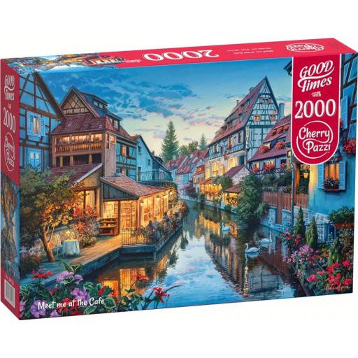 Puzzle 2000 Piezas Cherry Pazzi 50033 REUNETE CONMIGO EL EL CAFE [1]