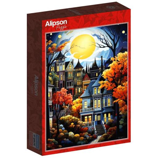 Puzzle 1000 Piezas Alipson 50092 PUEBLO TRANQUILO [1]