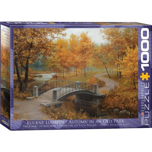 Puzzle Paisajes Otoñales 1000 Piezas Eurographics 6000-0979 OTOÑO EN EL VIEJO PARQUE de Eugene Lushpin [1]