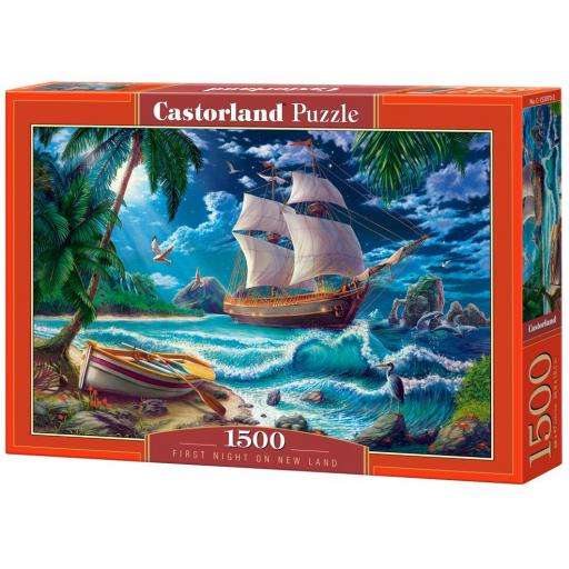 Puzzle 1500 Piezas Castorland 152070 PRIMERA NOCHE EN LA NUEVA TIERRA [1]