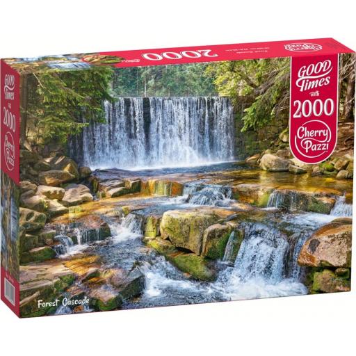 Puzzle 2000 Piezas Cherry Pazzi 50149 CASCADA DEL BOSQUE [1]