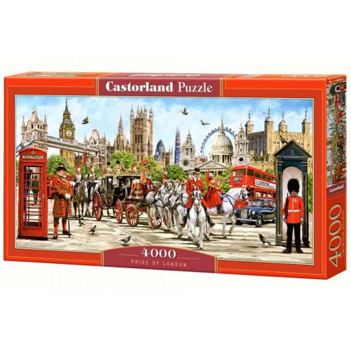 Puzzle Panoramico 4000 Piezas Castorland 400300 EL ORGULLO DE LONDRES [1]