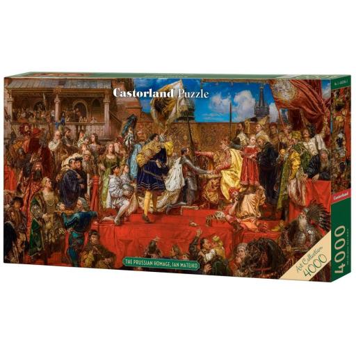 Puzzle de Arte 4000 Piezas Castorland 400386 EL HOMENAJE PRUSIANO , de JAN MATEJKO [1]