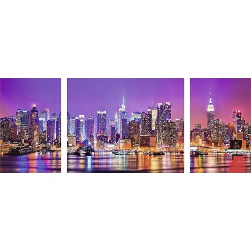 Puzzle Panoramico de New York 1000 Piezas Ravensburger 19792 TRIPTICO DE NUEVA YORK
