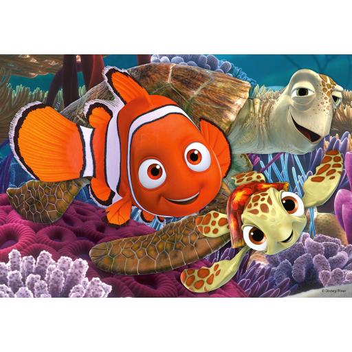 Puzzle Infantil Buscando a Nemo 2 x 12 Piezas Ravensburger 07556 NEMO , DISNEY PIXAR [1]