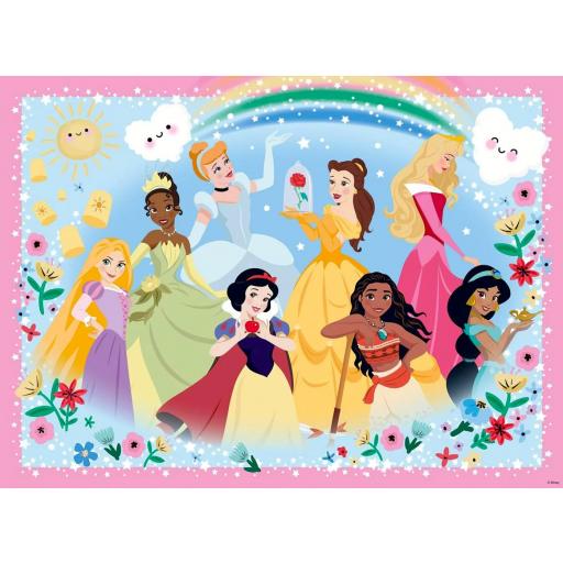 Puzzle Infantil 100 Piezas XXL Ravensburger 13326 Princesas Disney - Con Purpurina