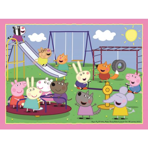 Puzzle Infantil PEPPA PIG 4 IN A BOX (12, 16, 20 y 24 piezas) Ravensburger 06958 [1]