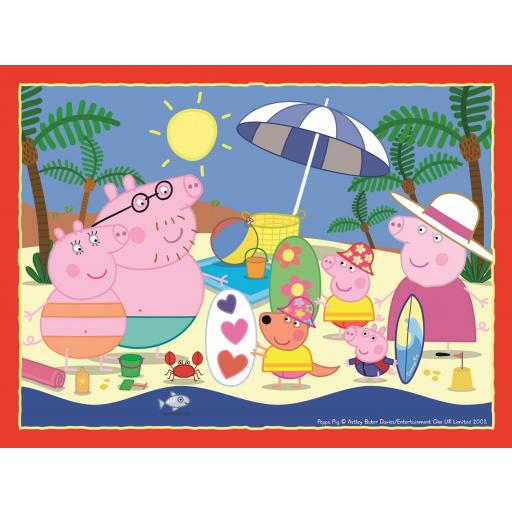 Puzzle Infantil PEPPA PIG 4 IN A BOX (12, 16, 20 y 24 piezas) Ravensburger 06958 [3]