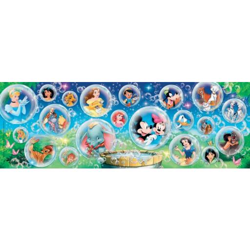 Puzzle Panoramico Personajes Disney 1000 Piezas Clementoni Panorama 39515 CLASICOS DISNEY