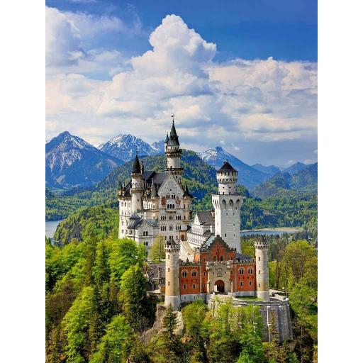 Puzzle Senior 500 Piezas Ravensburger 13681 CASTILLO DE CUENTOS , ALEMANIA - Piezas Grandes XXL