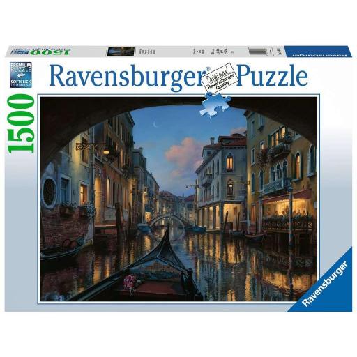 Puzzle de Venecia Ravensburger 1500 Piezas SUEÑO VENECIANO, de Eugene Lushpin, Ref. 16460 [1]