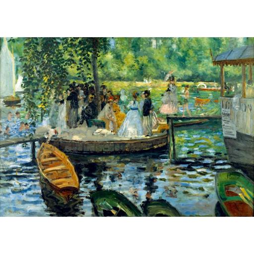 Puzzle de Arte 1000 Piezas Bluebird 60100 LA GRENOUILLERE , de Pierre-Auguste Renoir 