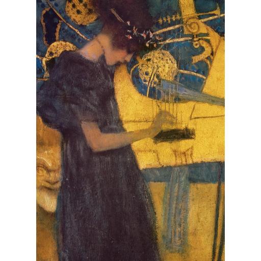 Puzzle de Arte 1000 Piezas Eurographics 6000-1991 LA MUSICA , de Gustav Klimt
