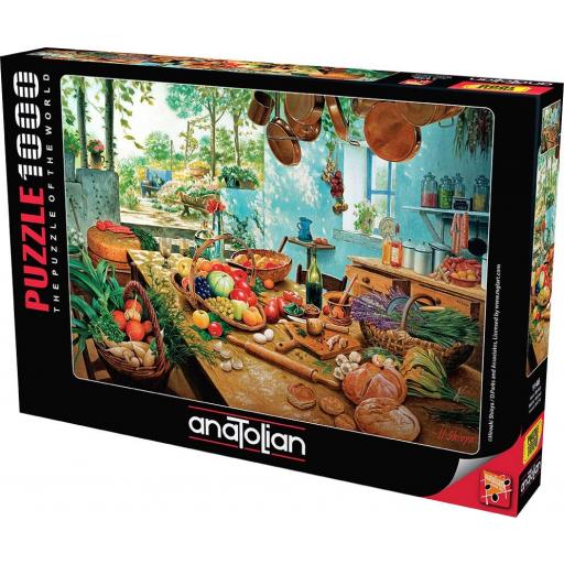 Puzzle de Bodegones 1000 Piezas ANATOLIAN 1146 LA COCINA DE MAMA [1]