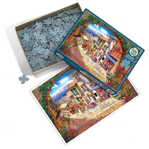 Puzzle Senior Paisajes 500 Piezas Grandes XXL Cobble Hill 45084 ARCO EN CAGNES , FRANCIA [2]