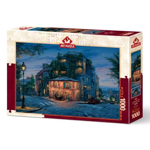 Puzzle 1000 Piezas ART PUZZLE 5228 LA MAISON ROSE BLUE , de Eugene Lushpin [1]