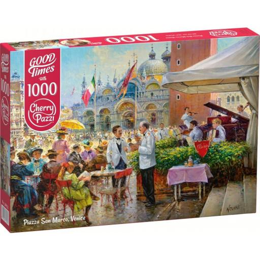 Puzzle 1000 Piezas Cherry Pazzi 30653 PLAZA SAN MARCOS , VENECIA [1]