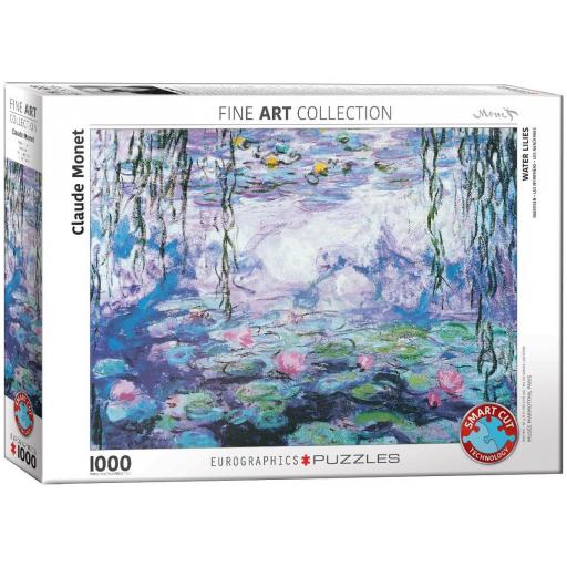 Puzzle de Arte 1000 Piezas EuroGraphics 6000-4366 LOS NENUFARES , de Claude Monet [1]