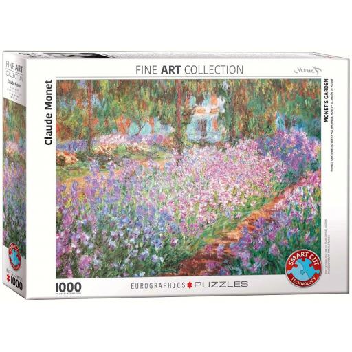 Puzzle de Arte 1000 Piezas EuroGraphics 6000-4908 EL JARDIN DE MONET , de Claude Monet [1]