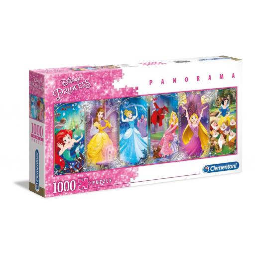 Puzzle Panoramico Princesas Disney 1000 Piezas Clementoni Panorama 39444 DISNEY PRINCESS [1]