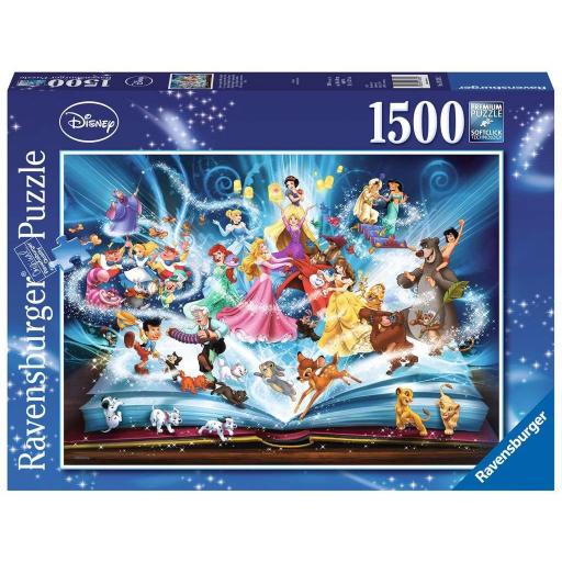 Puzzle Disney 1500 Piezas Ravensburger 16318 EL LIBRO MAGICO DE LOS CUENTOS DISNEY [1]