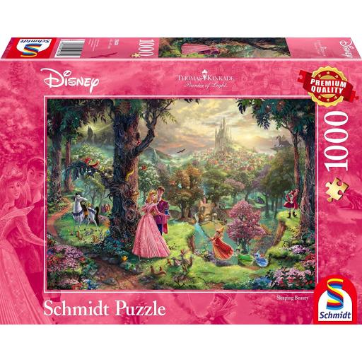 Puzzle Disney 1000 Piezas Schmidt 59474 LA BELLA DURMIENTE , de Thomas Kinkade [1]