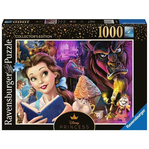 Puzzle 1000 Piezas BELLA (De La Bella y La Bestia) Ravensburger 16486 - Colección Princesas Heroinas Disney [1]