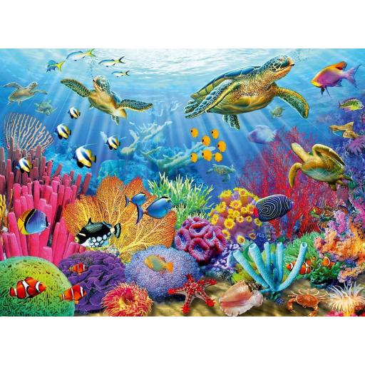 Puzzle Fondos Marinos 500 Piezas Ravensburger 12000197 AGUAS TROPICALES