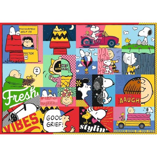 Puzzle de Charlie Brown y Snoopy 1000 Piezas Ravensburger 12000750 VIDA DE PEANUTS