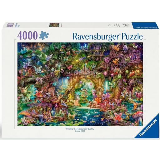 Puzzle Fantasia 4000 Piezas Ravensburger 12000810 EL MUNDO OCULTO DE LAS HADAS [1]