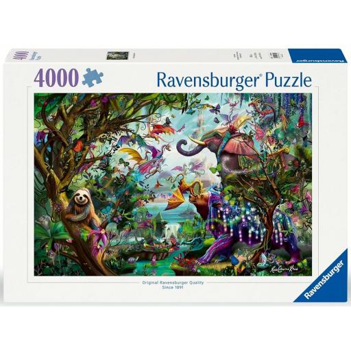 Puzzle Fantasia 4000 Piezas Ravensburger 12000812 DRAGONES TROPICALES [1]