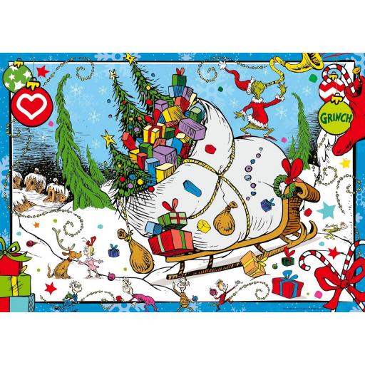 Puzzle de Navidad 1000 Piezas Ravensburger 12001351 EL GRINCH