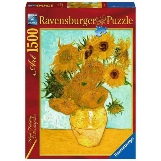 Puzzle 1500 Piezas Ravensburger 16206 LOS GIRASOLES DE VINCENT VAN GOGH [1]