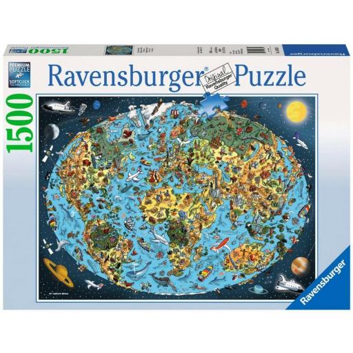 Puzzle 1500 Piezas Ravensburger 16360 TIERRA COLORODA [1]