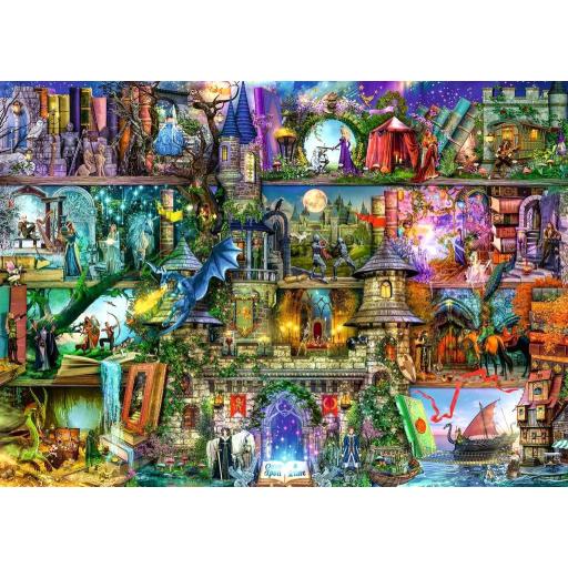 Puzzle Fantasia 1000 Piezas Ravensburger 16479 MITOS Y LEYENDAS , de Aimee Stewart