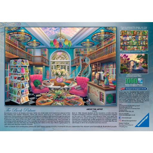 Puzzle 1000 Piezas Ravensburger 16959 EL PALACIO DEL LIBRO [2]