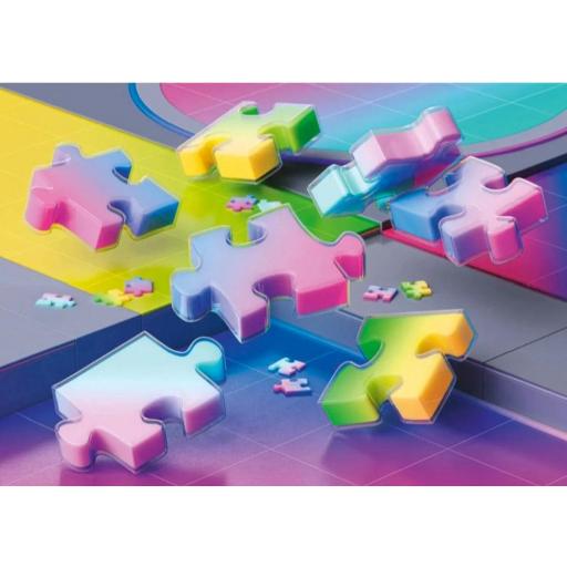 Puzzle 1000 Piezas Ravensburger 17498 GRADIENT CASCADE , Cascada de Degradado , de KAREN PUZZLES [1]