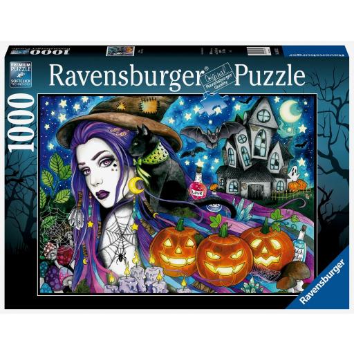 Puzzle de Halloween 1000 Piezas Ravensburger 16871 MAGICO HALLOWEEN  [1]