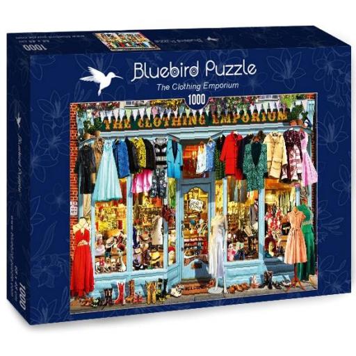 Puzzle Tiendas Antiguas 1000 Piezas Bluebird 70338 EL EMPORIO DE LA ROPA [1]