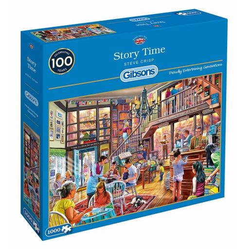 Puzzle 1000 Piezas Gibsons G6260 TIEMPO DE HISTORIAS Y CUENTOS , de Steve Crisp [1]