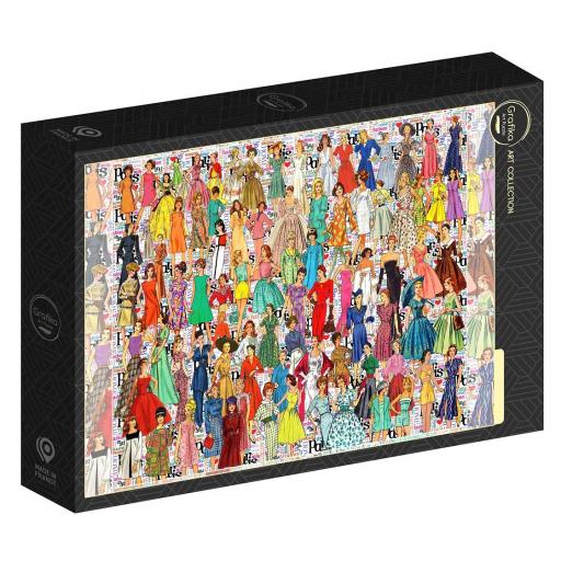 Puzzle Retro Vintage 1000 Piezas GRAFIKA 33678 RECUERDOS DE MODA [1]